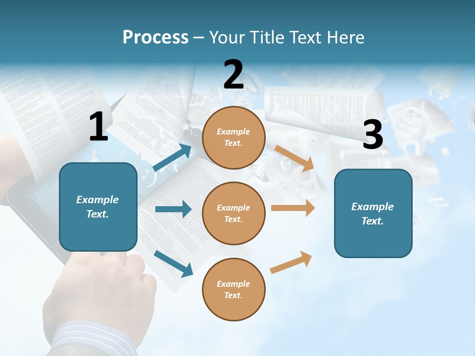 Cover Casual Mobile PowerPoint Template