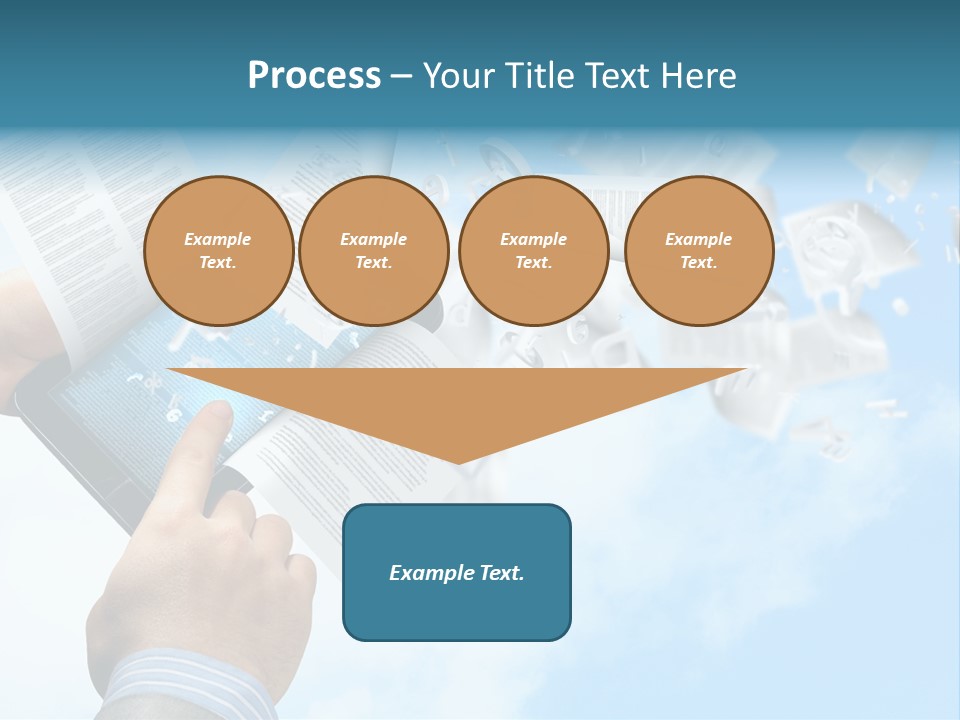 Cover Casual Mobile PowerPoint Template