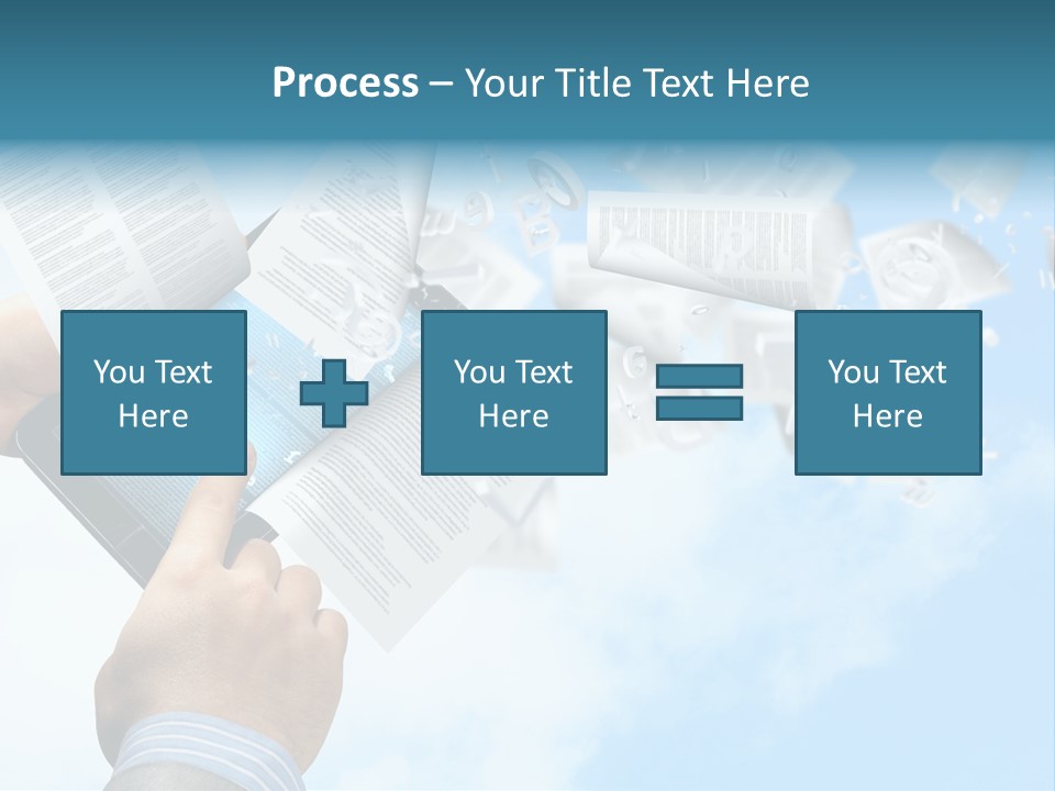 Cover Casual Mobile PowerPoint Template