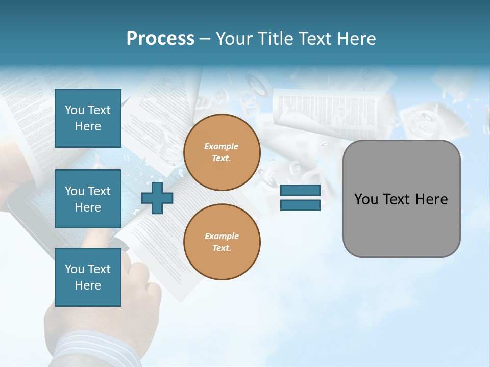 Cover Casual Mobile PowerPoint Template