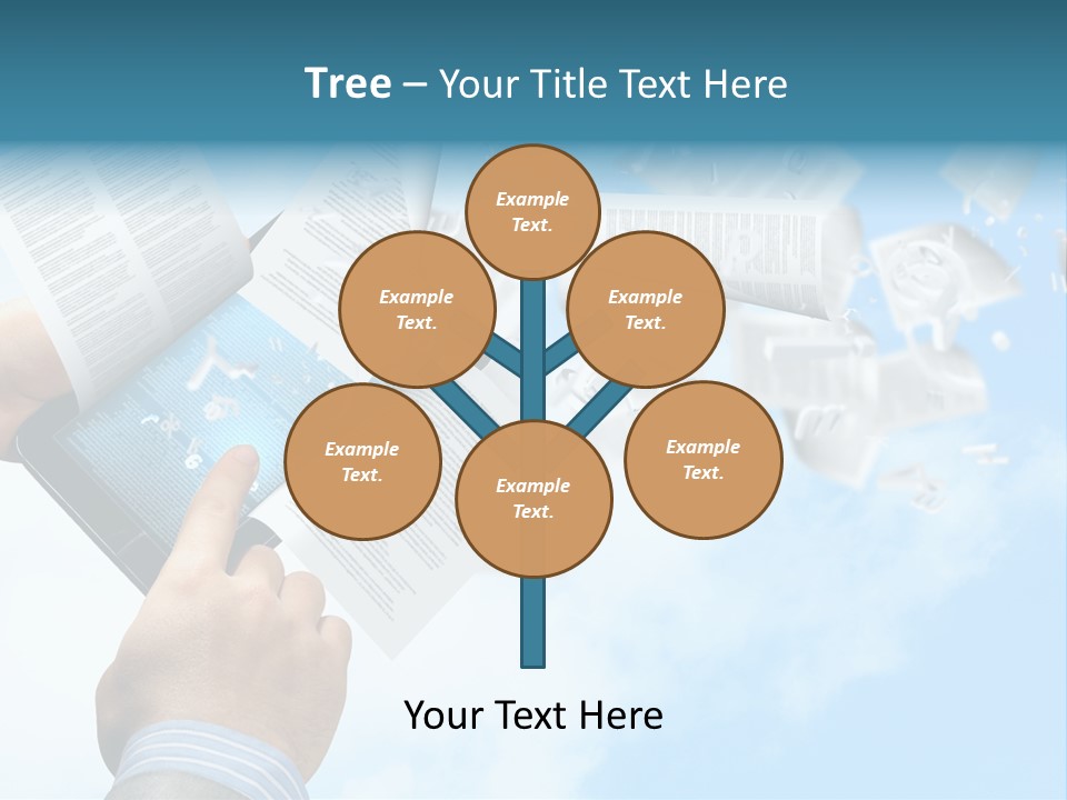 Cover Casual Mobile PowerPoint Template