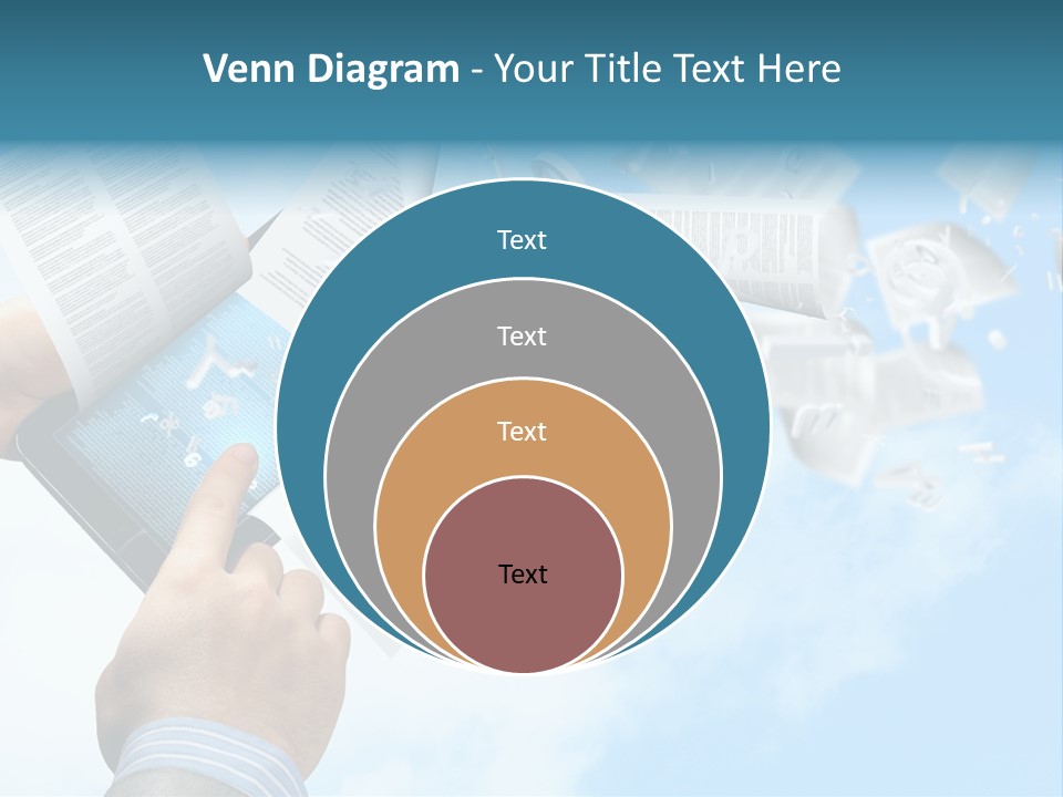 Cover Casual Mobile PowerPoint Template