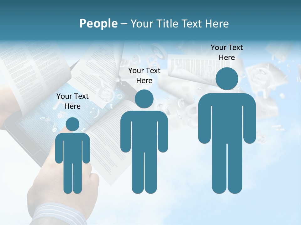 Cover Casual Mobile PowerPoint Template