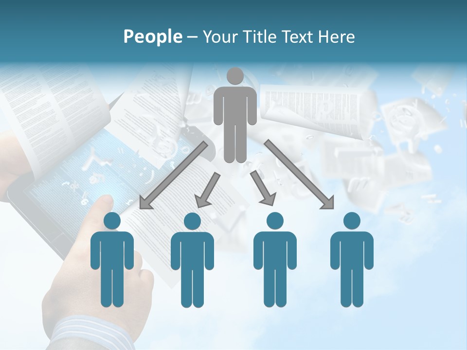 Cover Casual Mobile PowerPoint Template