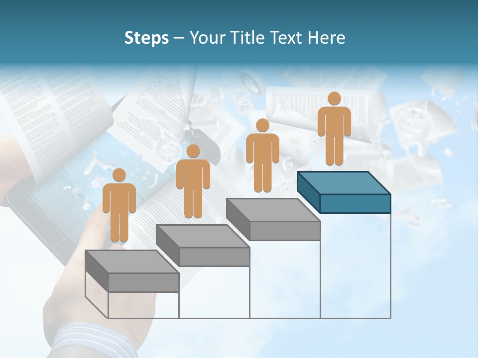 Cover Casual Mobile PowerPoint Template