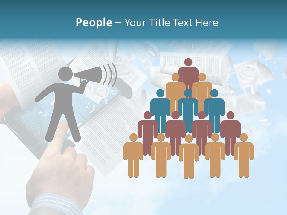 Cover Casual Mobile PowerPoint Template