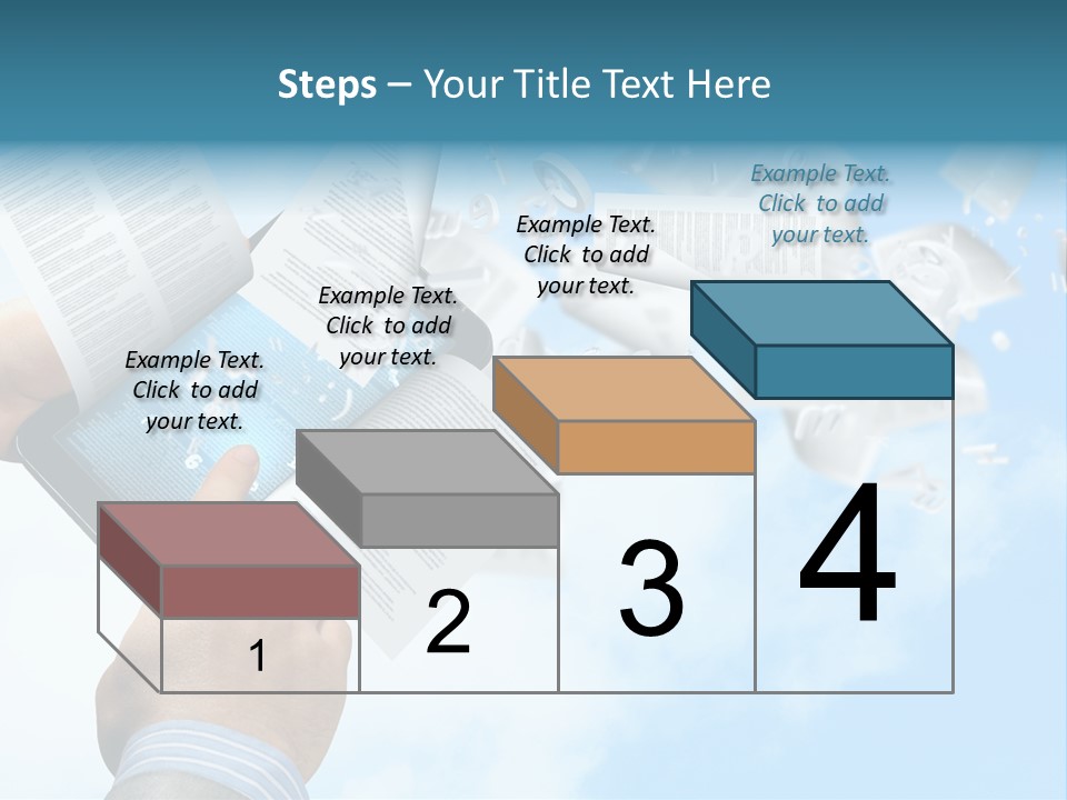 Cover Casual Mobile PowerPoint Template