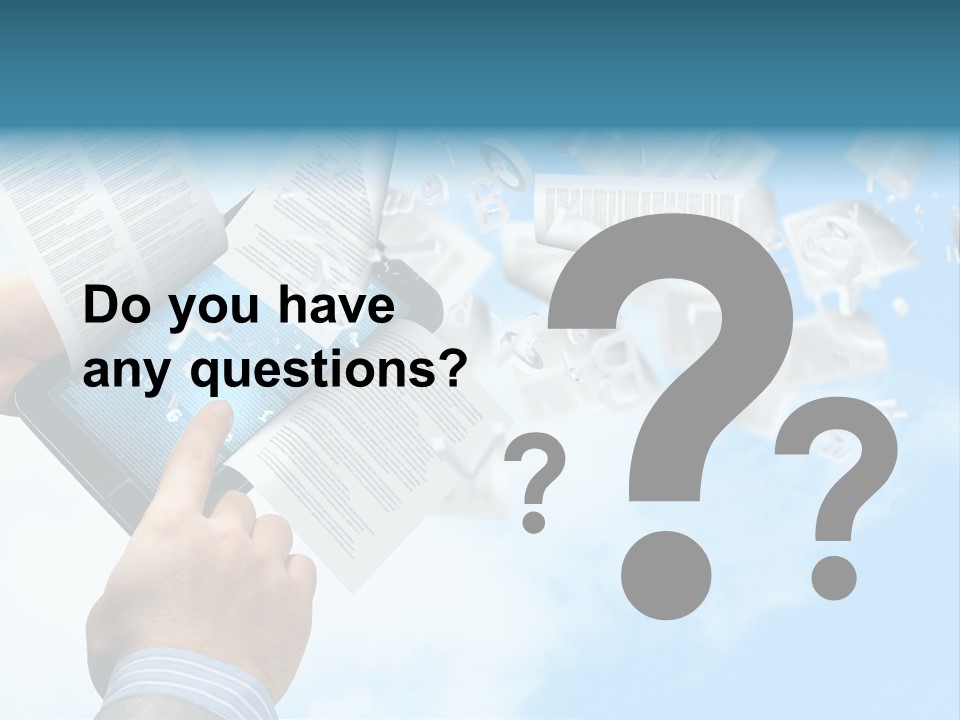 Cover Casual Mobile PowerPoint Template