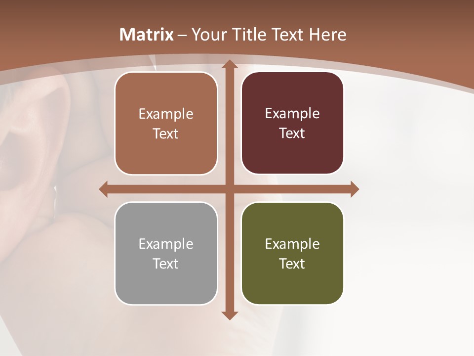 Cheerful Listen Satisfied PowerPoint Template