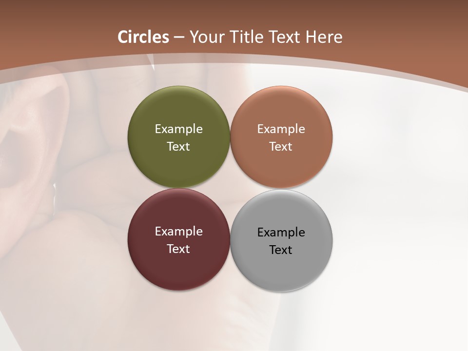 Cheerful Listen Satisfied PowerPoint Template