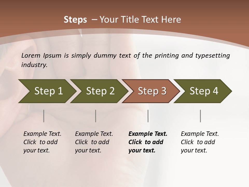 Cheerful Listen Satisfied PowerPoint Template
