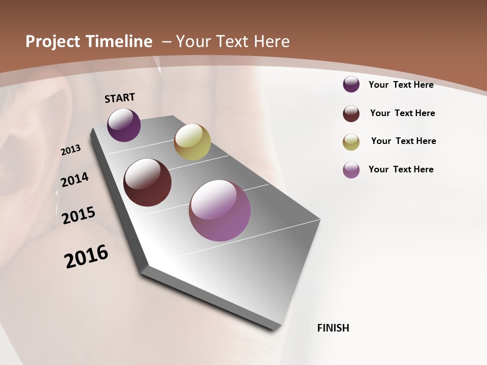 Cheerful Listen Satisfied PowerPoint Template