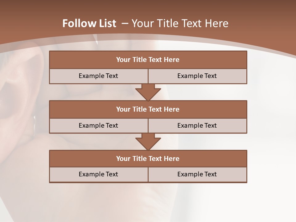 Cheerful Listen Satisfied PowerPoint Template