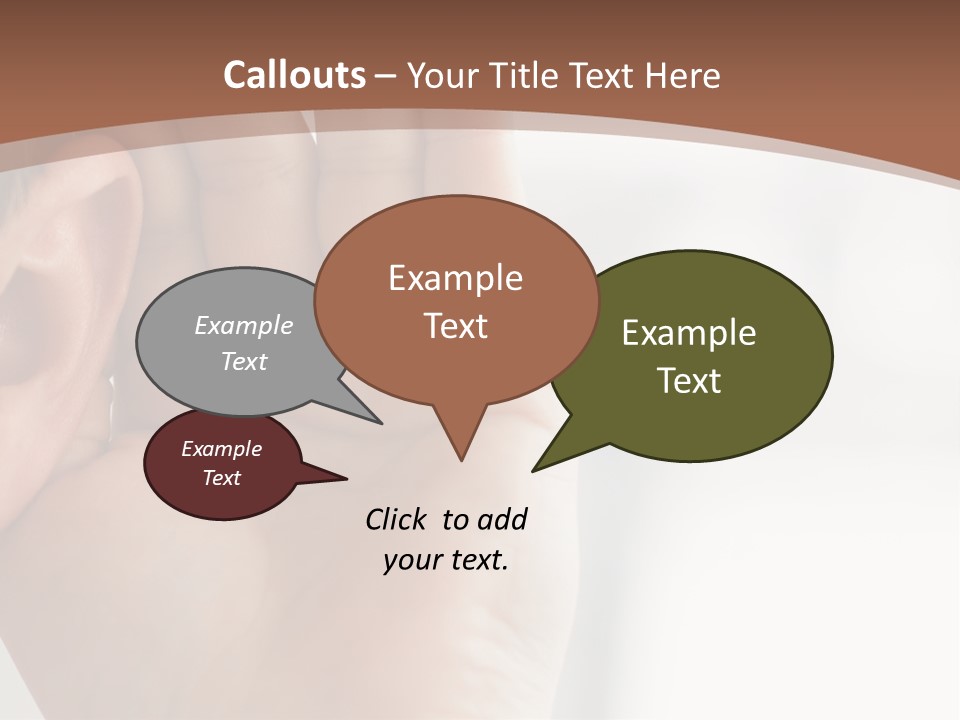 Cheerful Listen Satisfied PowerPoint Template