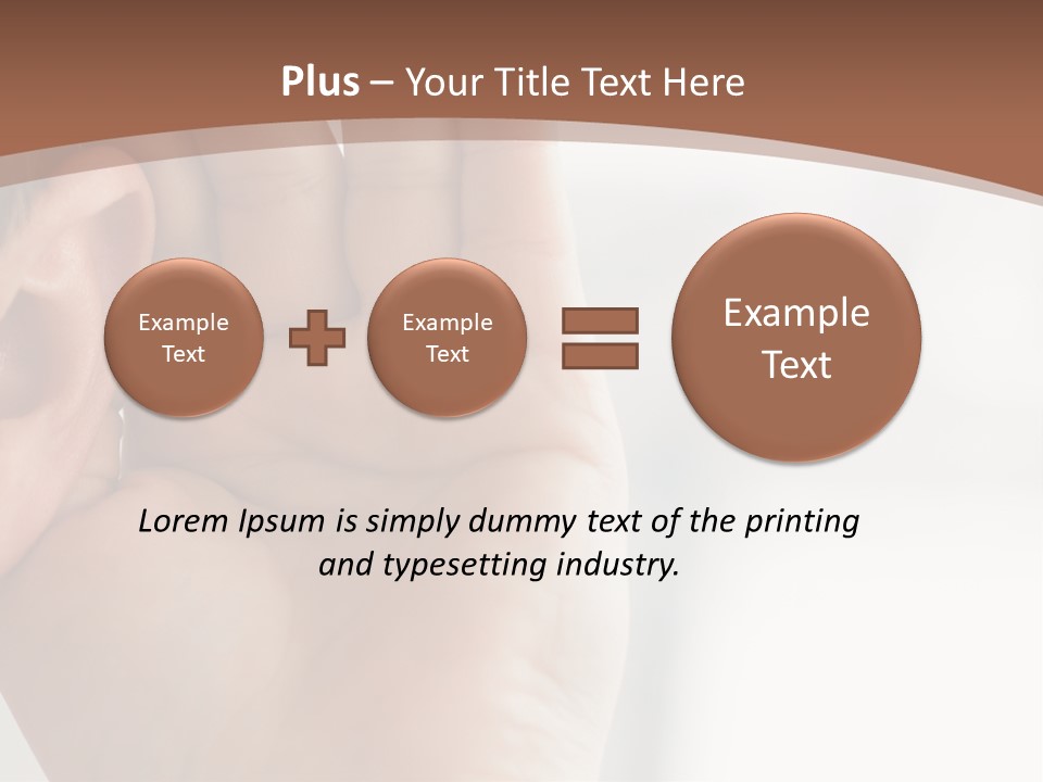 Cheerful Listen Satisfied PowerPoint Template