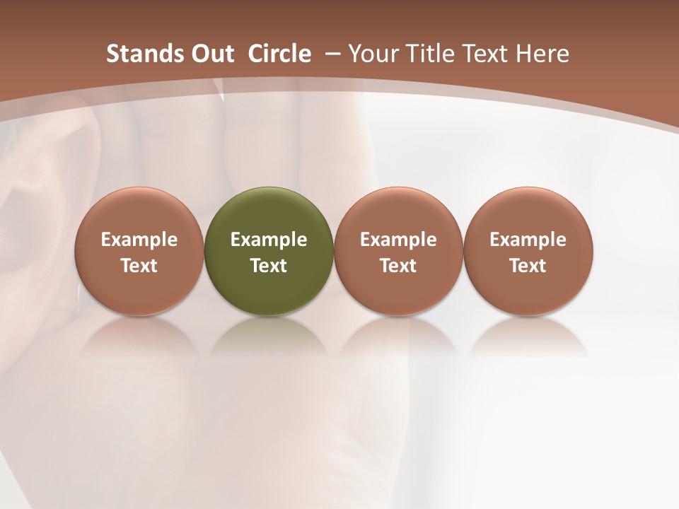 Cheerful Listen Satisfied PowerPoint Template