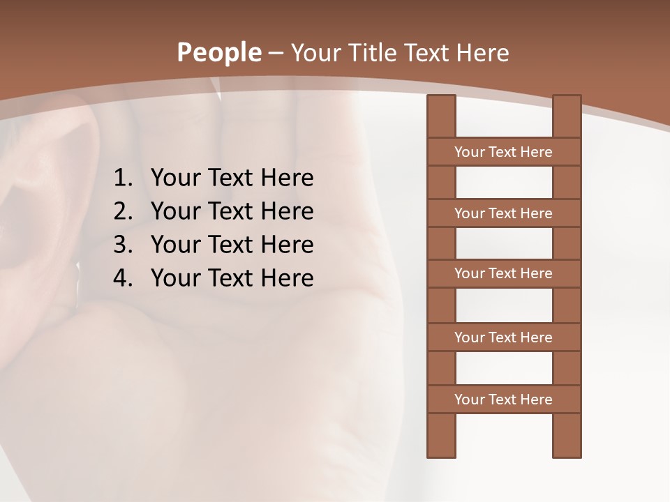 Cheerful Listen Satisfied PowerPoint Template