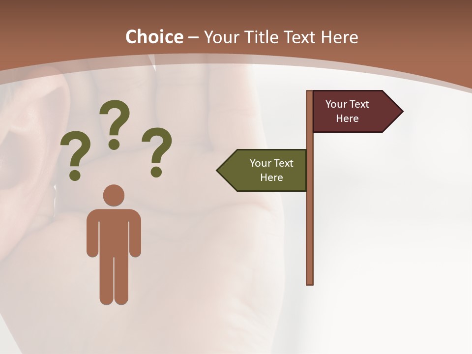 Cheerful Listen Satisfied PowerPoint Template