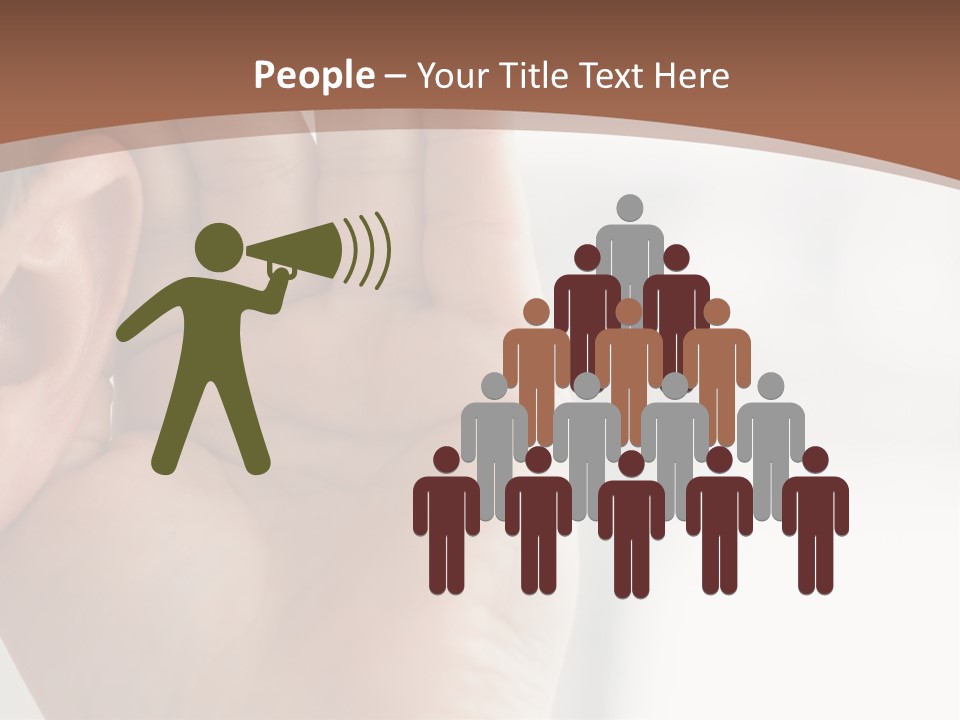 Cheerful Listen Satisfied PowerPoint Template