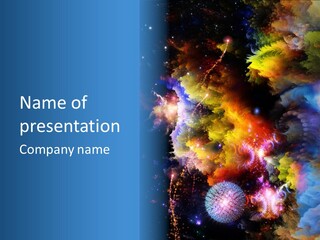 Dream Artwork Colorful PowerPoint Template