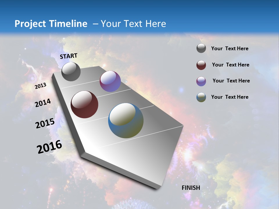 Dream Artwork Colorful PowerPoint Template