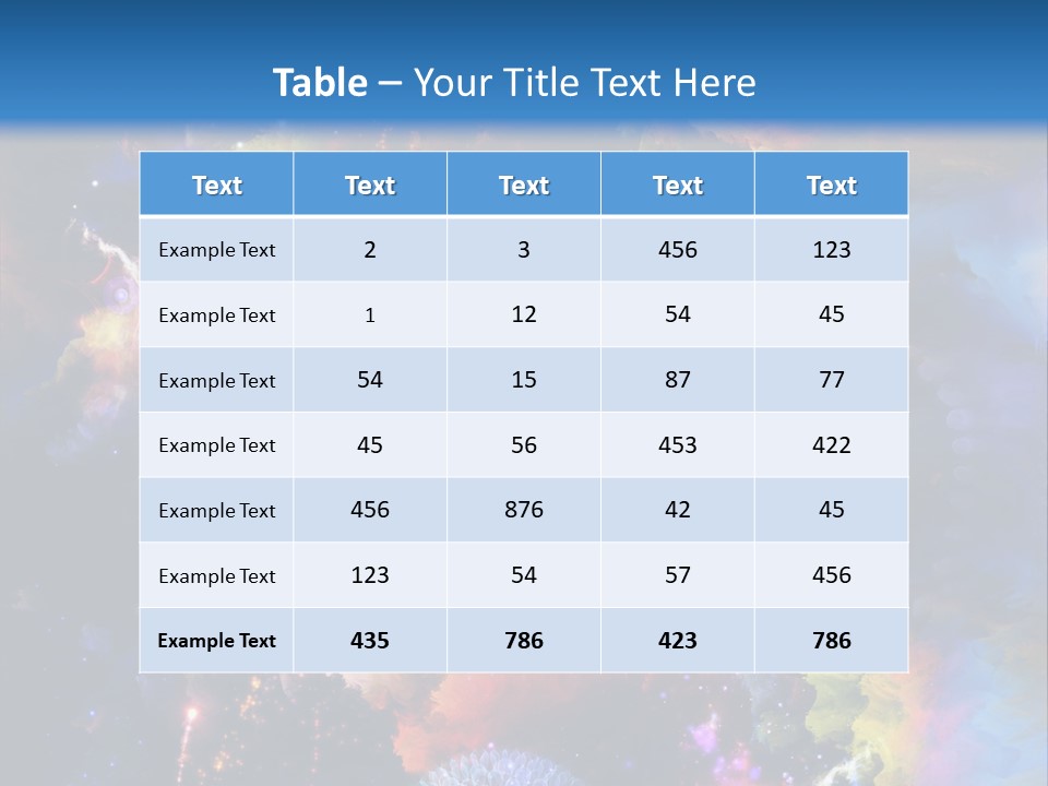 Dream Artwork Colorful PowerPoint Template