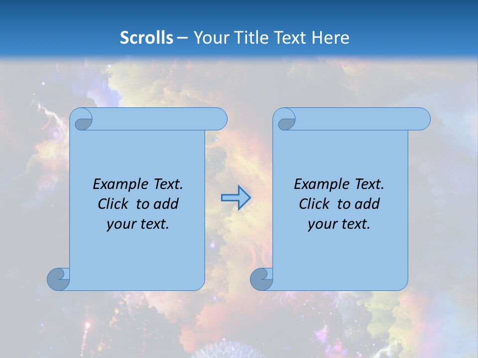 Dream Artwork Colorful PowerPoint Template