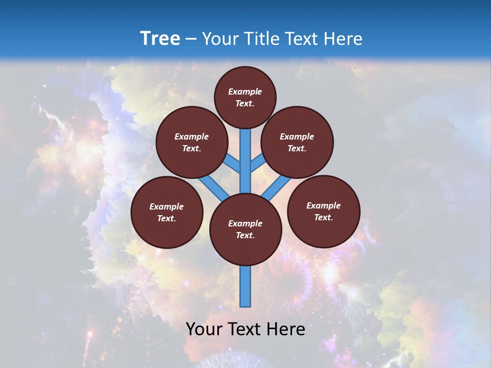 Dream Artwork Colorful PowerPoint Template