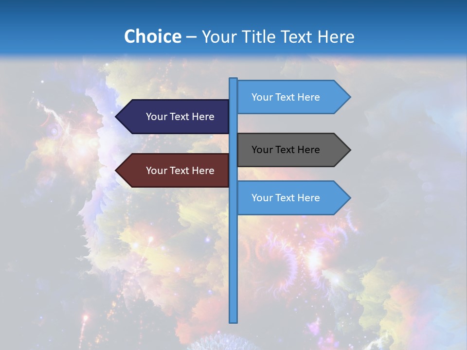 Dream Artwork Colorful PowerPoint Template