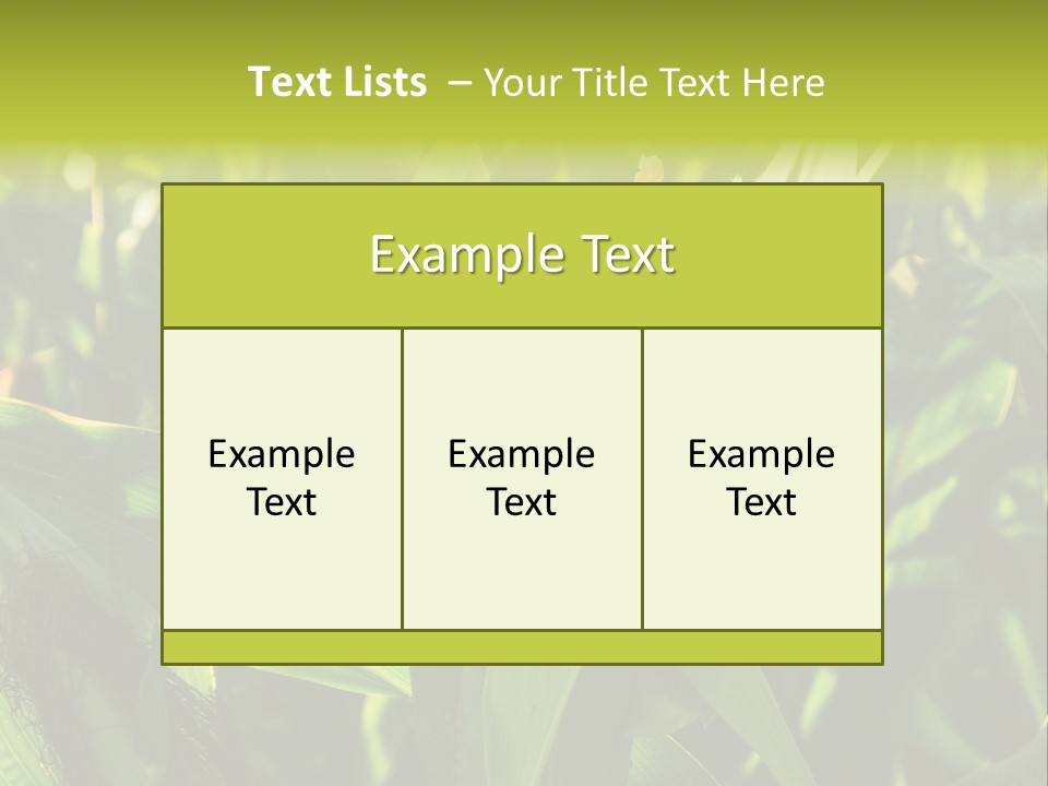 Country Food Outdoor PowerPoint Template