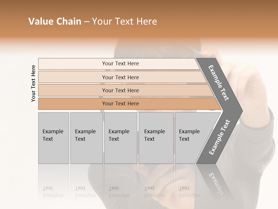 People One Woman Only Young Women PowerPoint Template