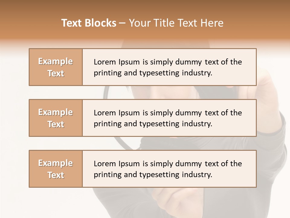 People One Woman Only Young Women PowerPoint Template