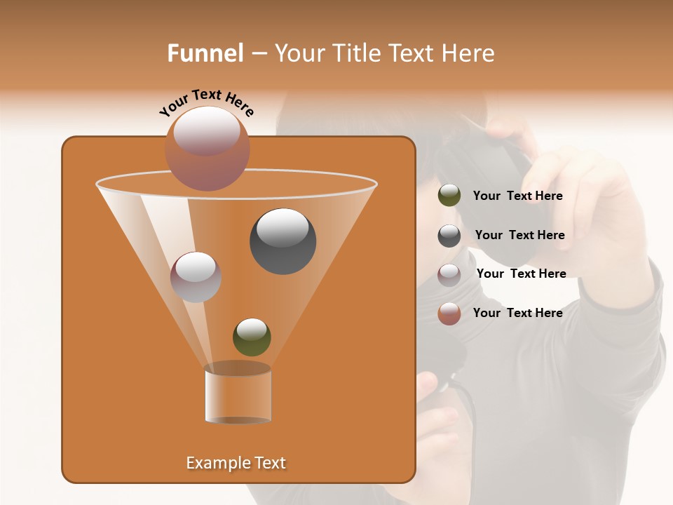 People One Woman Only Young Women PowerPoint Template