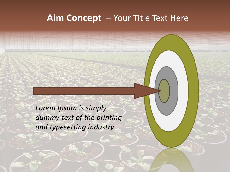 Conservatory Controlled Dutch PowerPoint Template