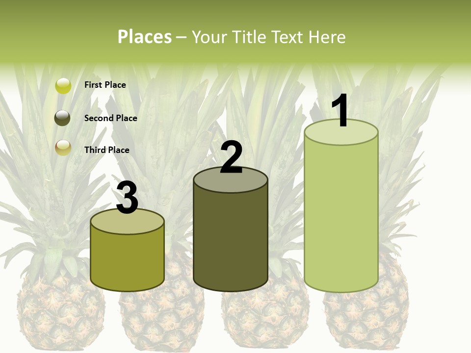 Green Wide Result PowerPoint Template