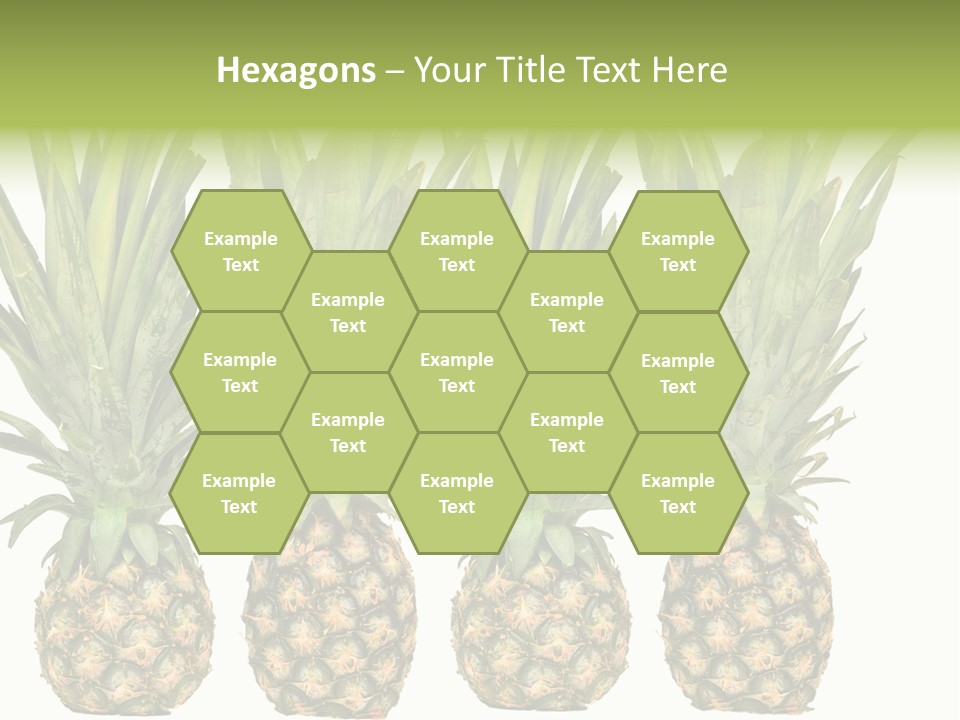 Green Wide Result PowerPoint Template