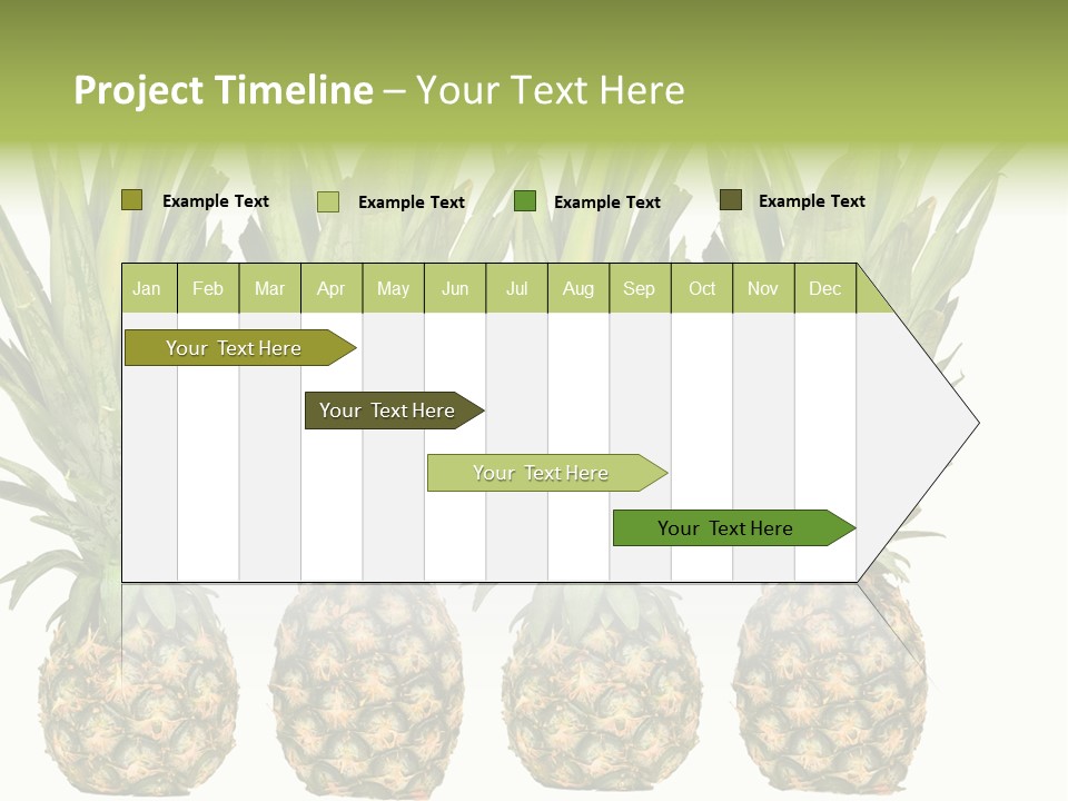 Green Wide Result PowerPoint Template
