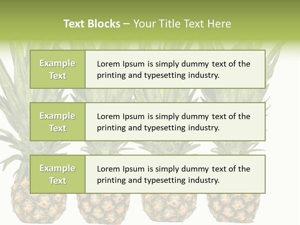 Green Wide Result PowerPoint Template