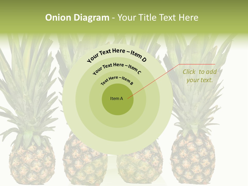 Green Wide Result PowerPoint Template
