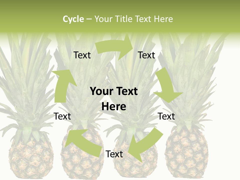Green Wide Result PowerPoint Template