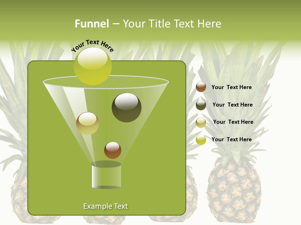 Green Wide Result PowerPoint Template