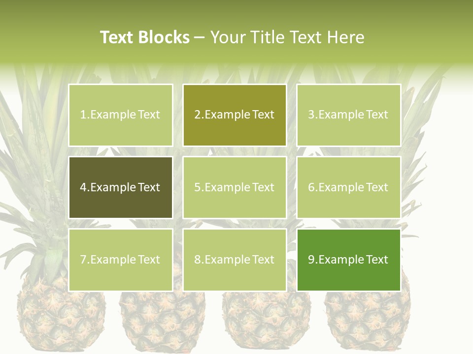 Green Wide Result PowerPoint Template