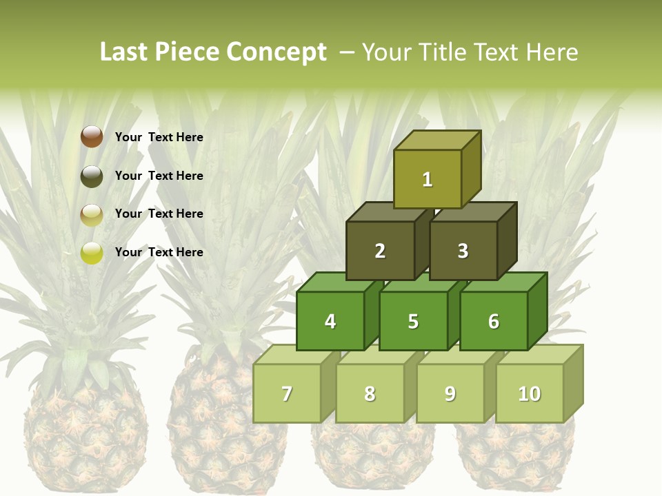 Green Wide Result PowerPoint Template