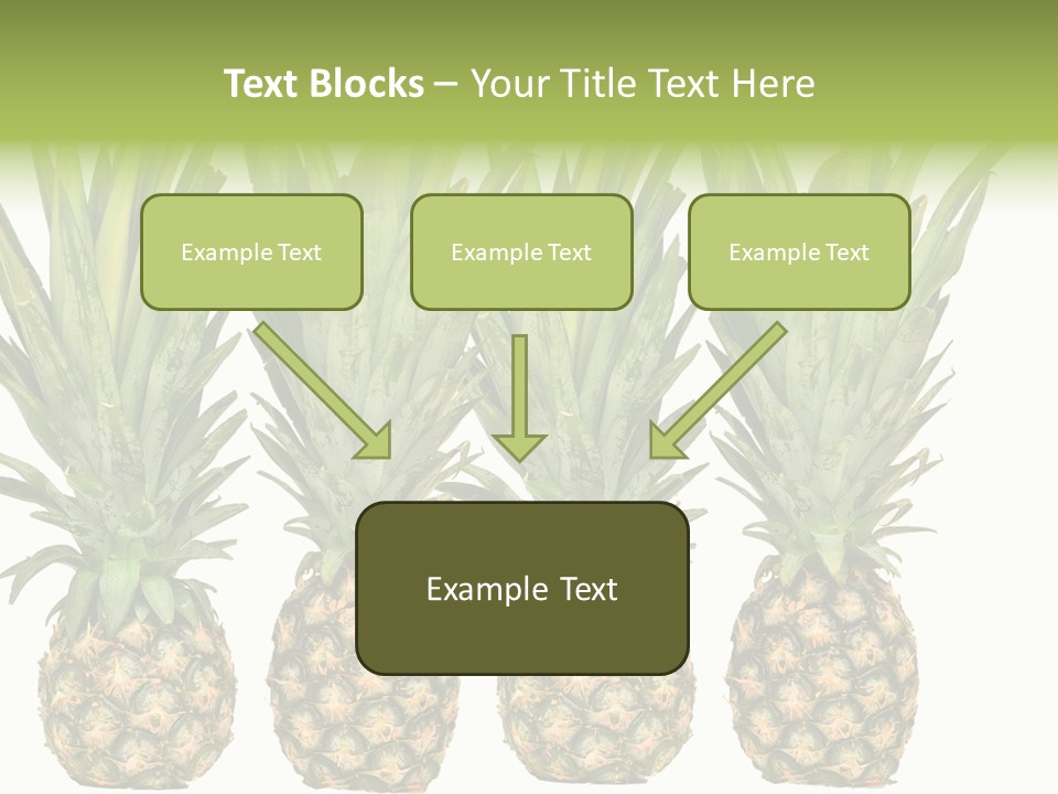 Green Wide Result PowerPoint Template
