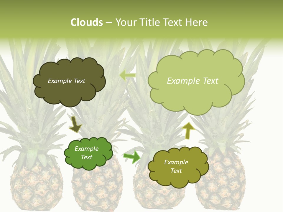 Green Wide Result PowerPoint Template