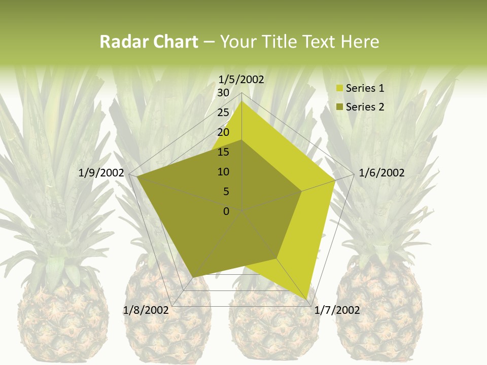 Green Wide Result PowerPoint Template