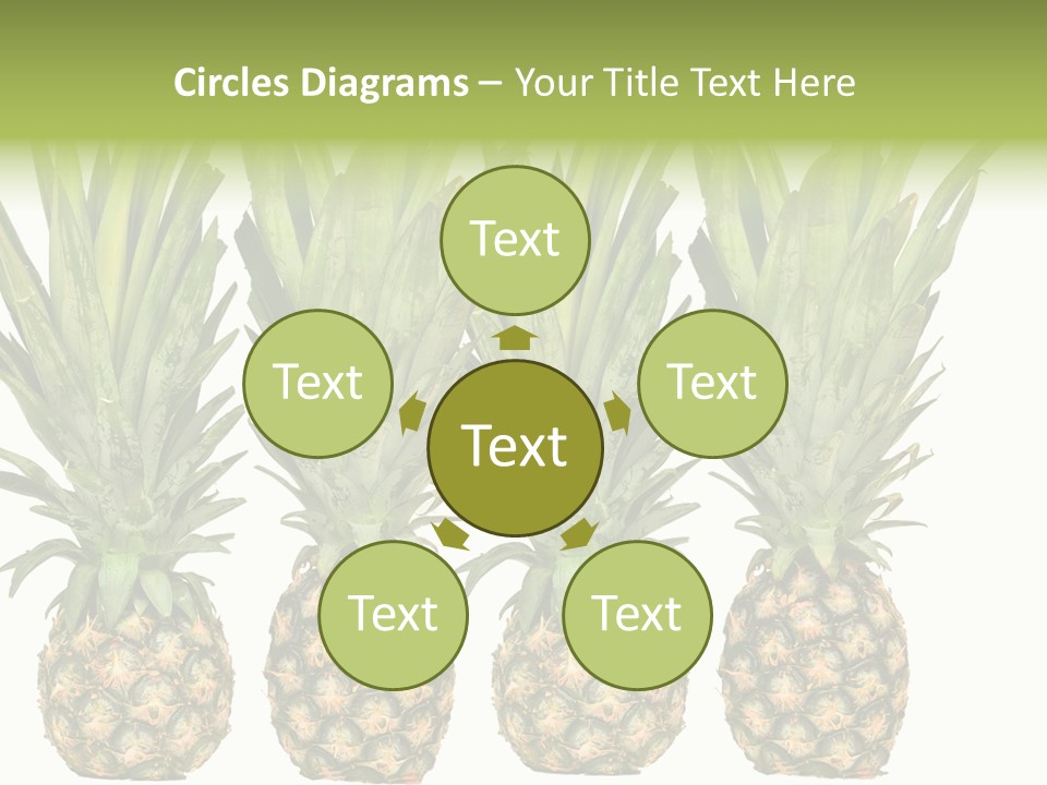 Green Wide Result PowerPoint Template