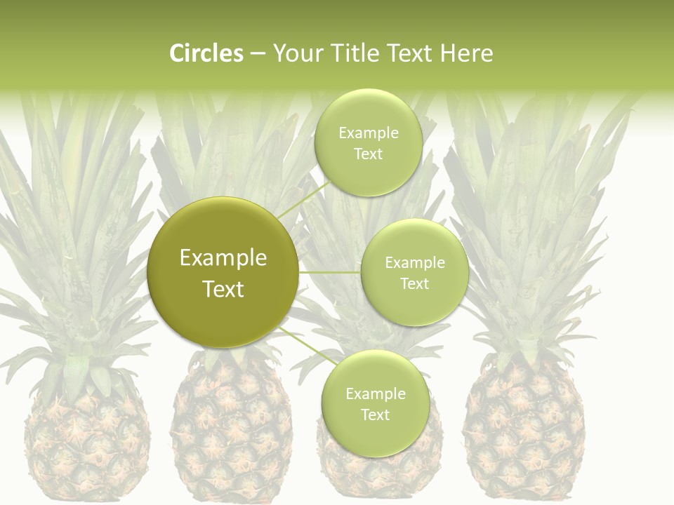 Green Wide Result PowerPoint Template