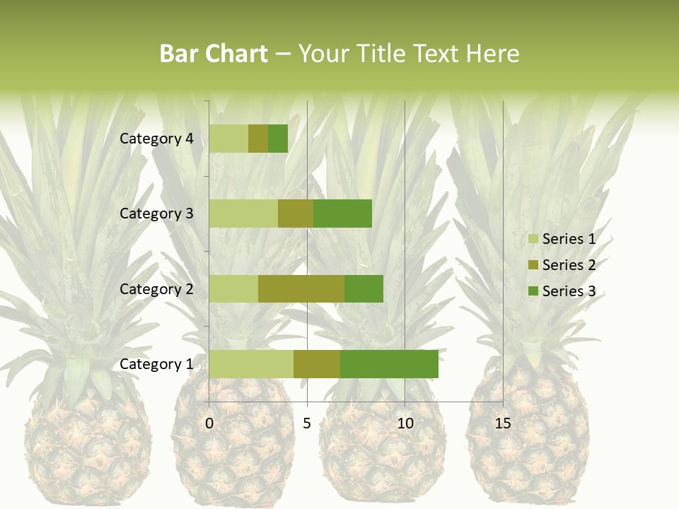 Green Wide Result PowerPoint Template