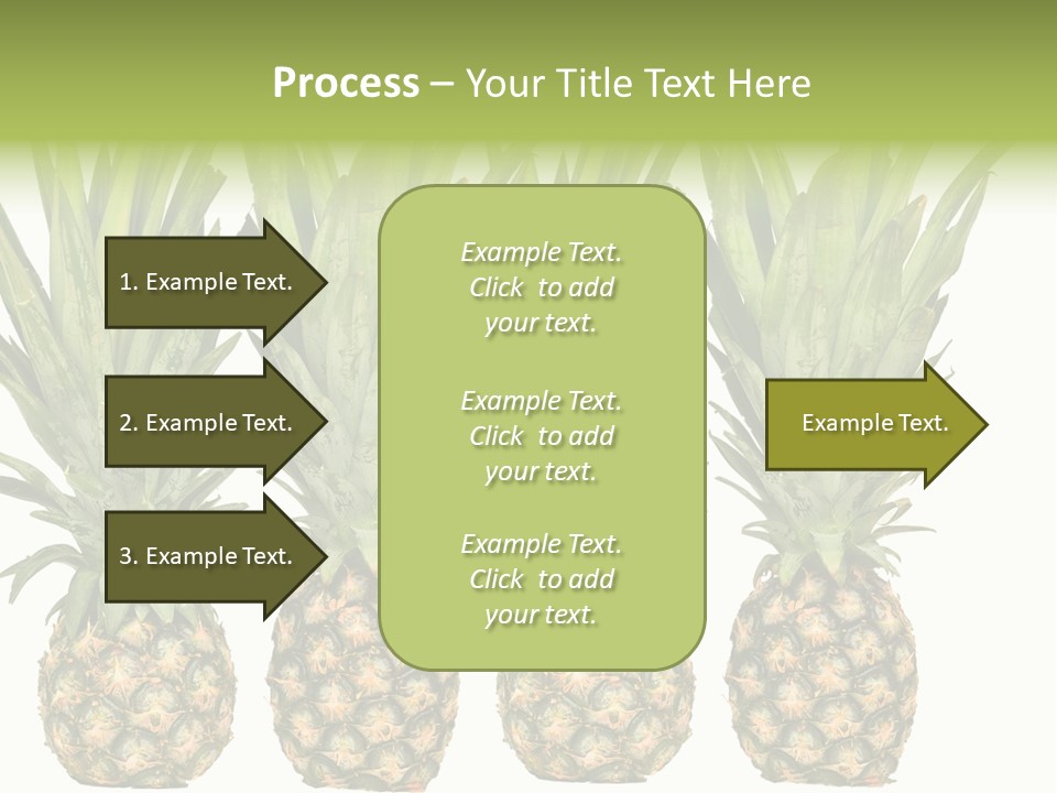 Green Wide Result PowerPoint Template